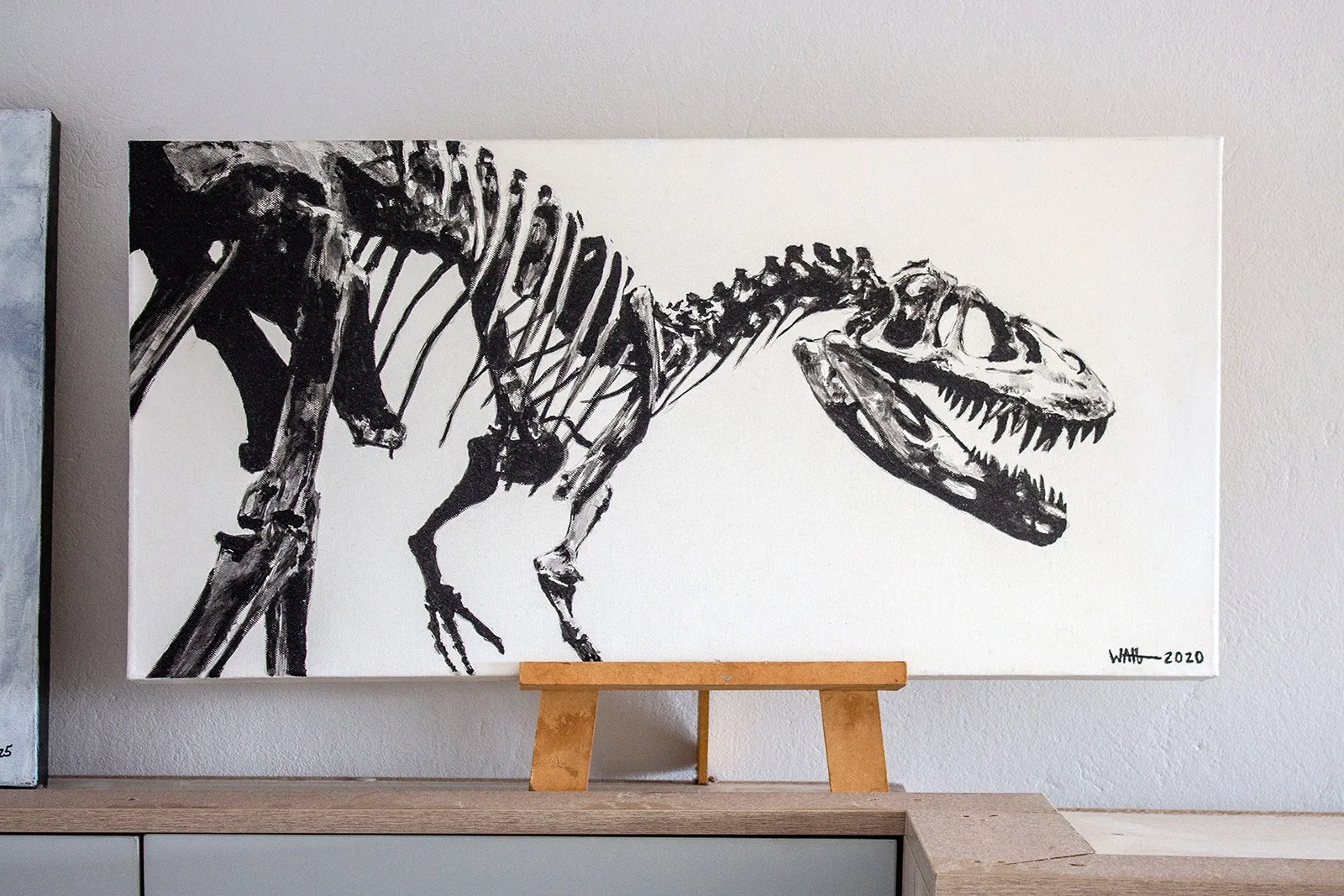 Walt Viviers — acrylic and mixed-media painting